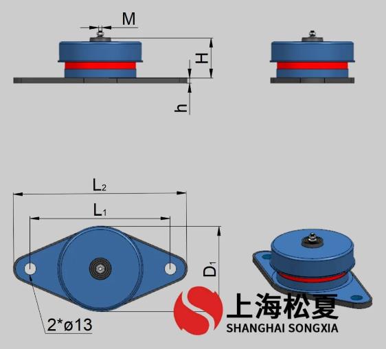 松夏ZT型阻尼彈簧減振器的優勢與應用